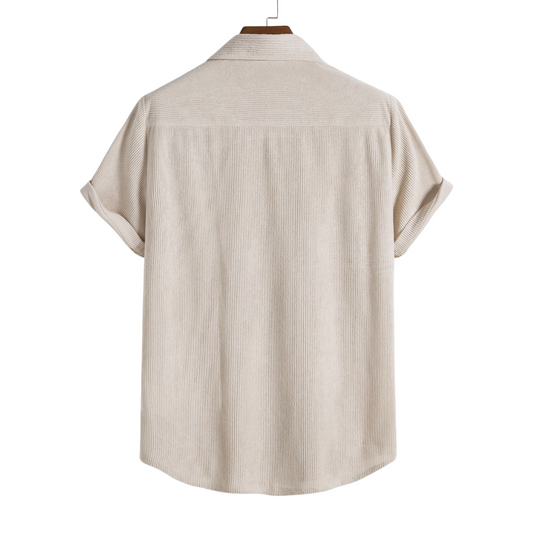 Luchtig Overhemd met Korte Mouwen - Van Dongen Mode
