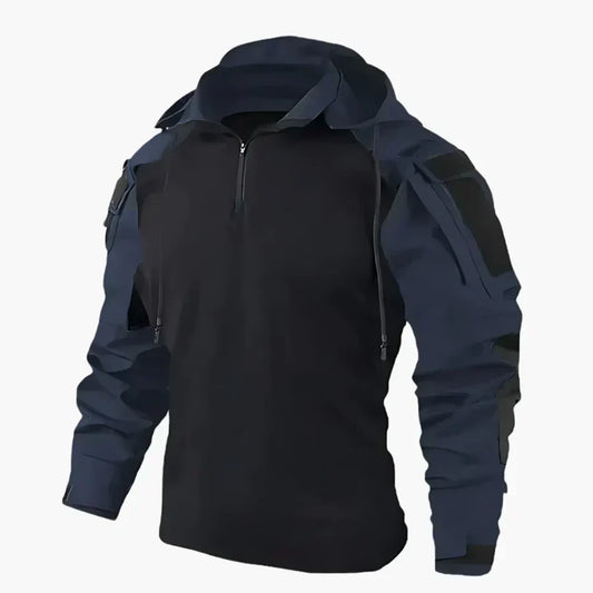 Tactisch Outdoorjack met Visgraatstof - Van Dongen Mode
