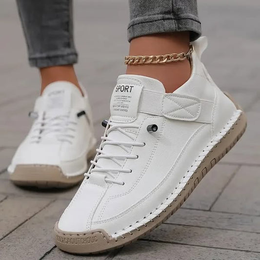 Comfortabele Sneakers met Brede Neus | Licht & Comfortabel - Van Dongen Mode