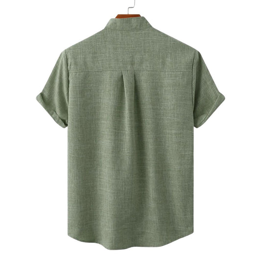 Modieuze Linnen Blouse - Van Dongen Mode