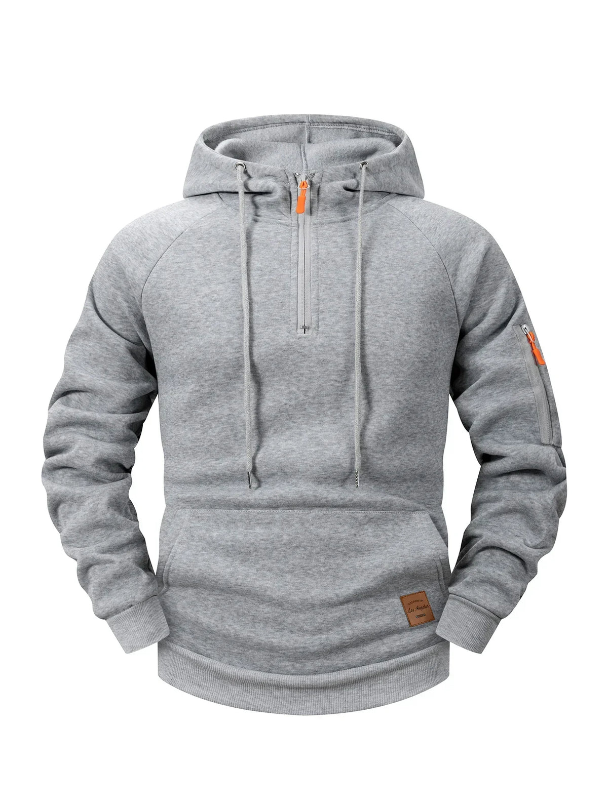 Sportieve Herenhoodie met Verstelbare Capuchon - Van Dongen Mode