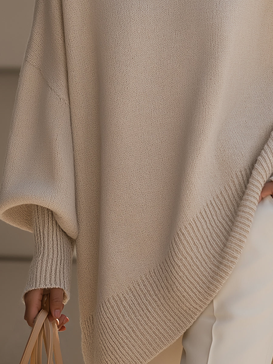 Oversized Lange Modieuze Trui - Van Dongen Mode