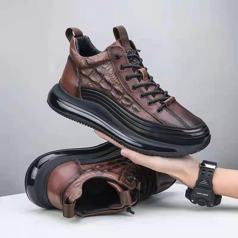 Heren Sneakers met Luxe Comfort en Moderne Stijl - Van Dongen Mode