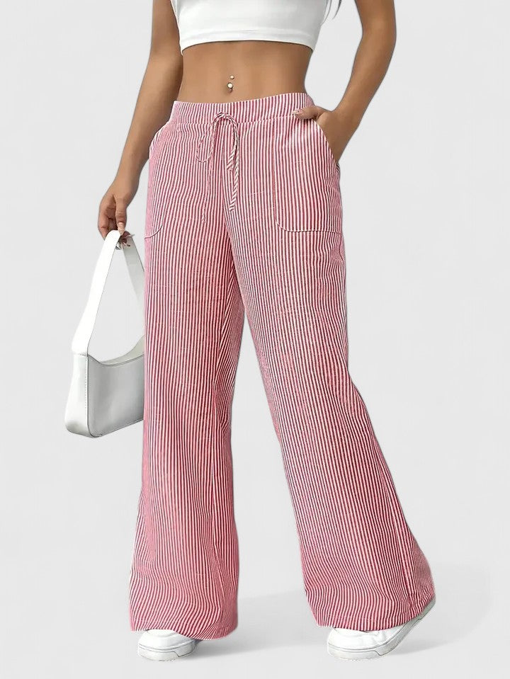 Ruime en Comfortabele Broek met Elegante Details - Van Dongen Mode