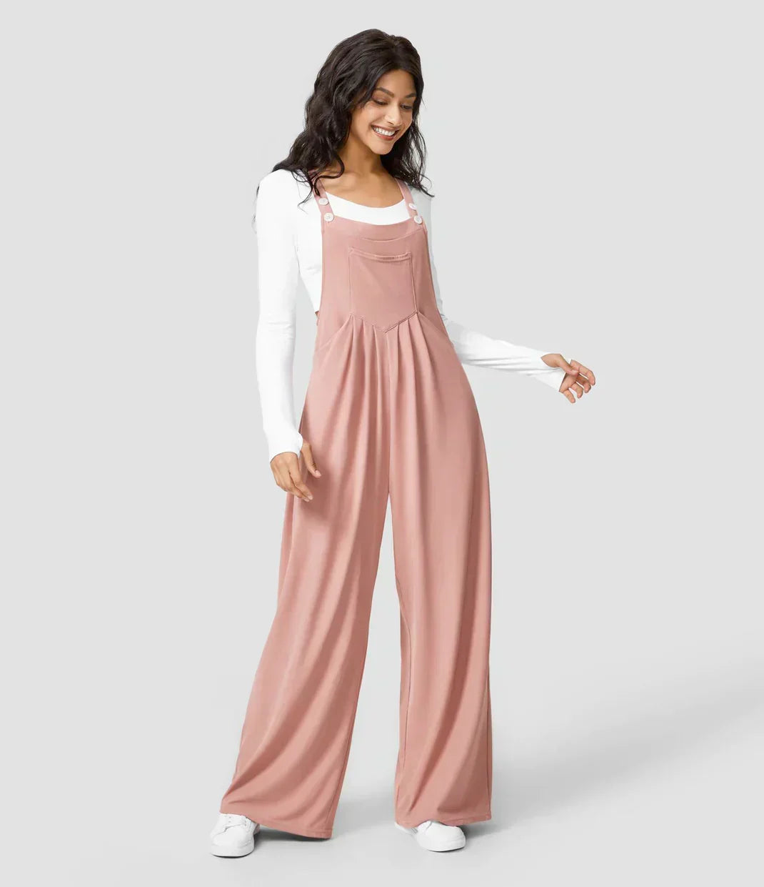 Pantalons met Verstelbare Bretels - Van Dongen Mode