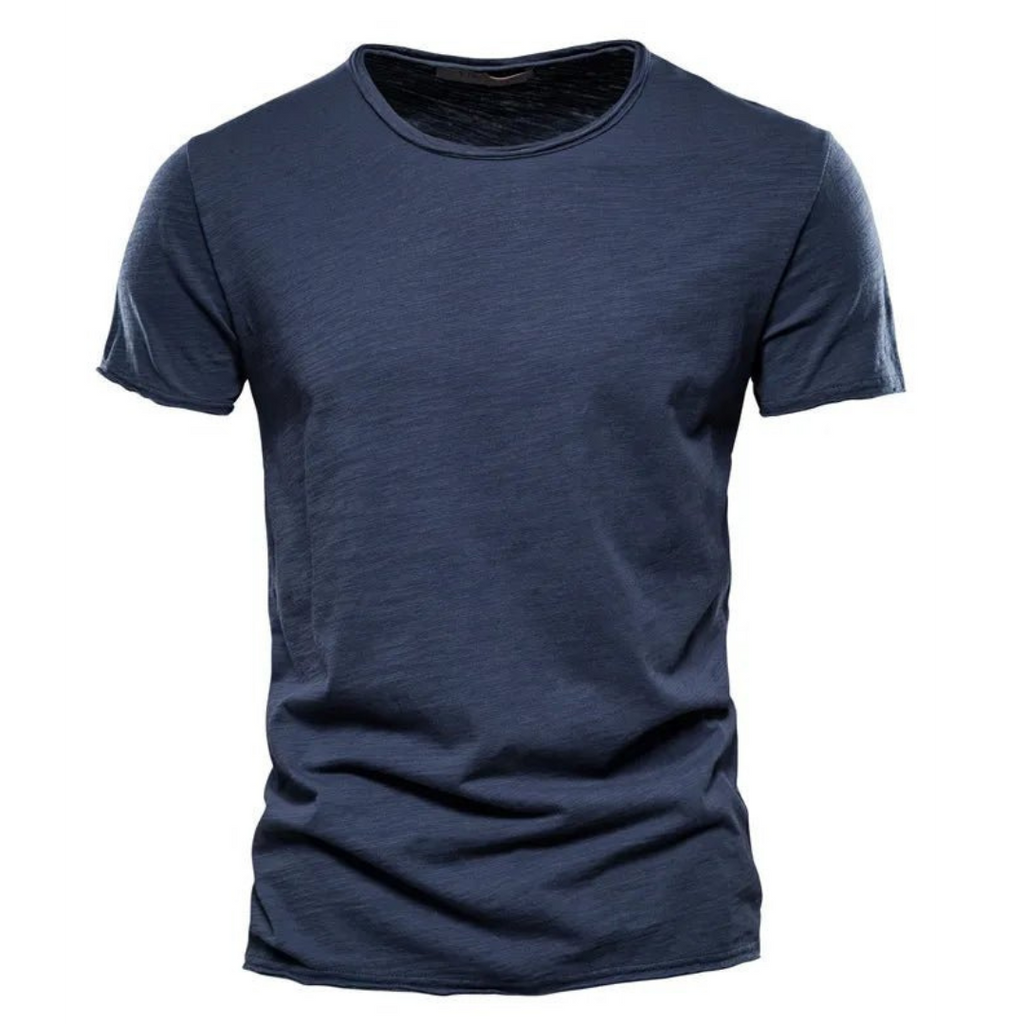 Klassiek Katoenen Heren T-shirt - Van Dongen Mode