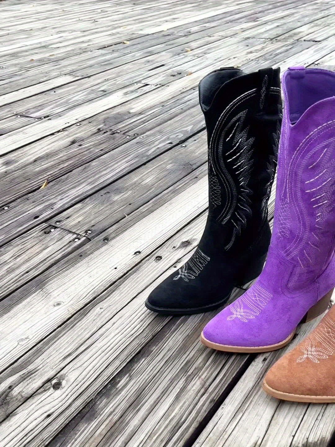 Midnight Suede Boots - Van Dongen Mode