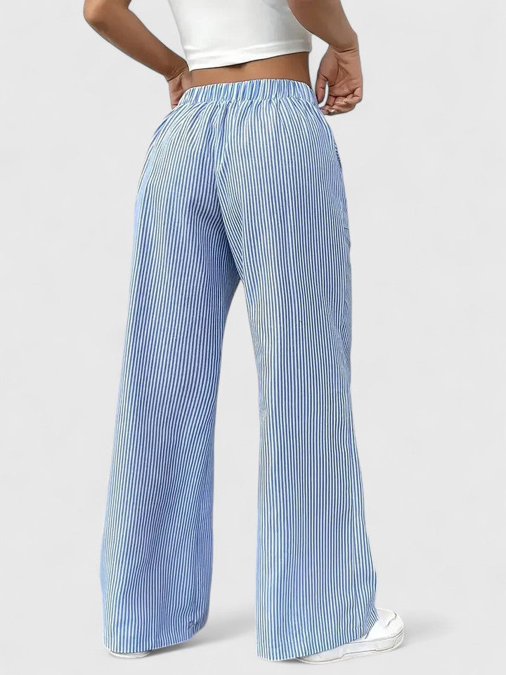Ruime en Comfortabele Broek met Elegante Details - Van Dongen Mode
