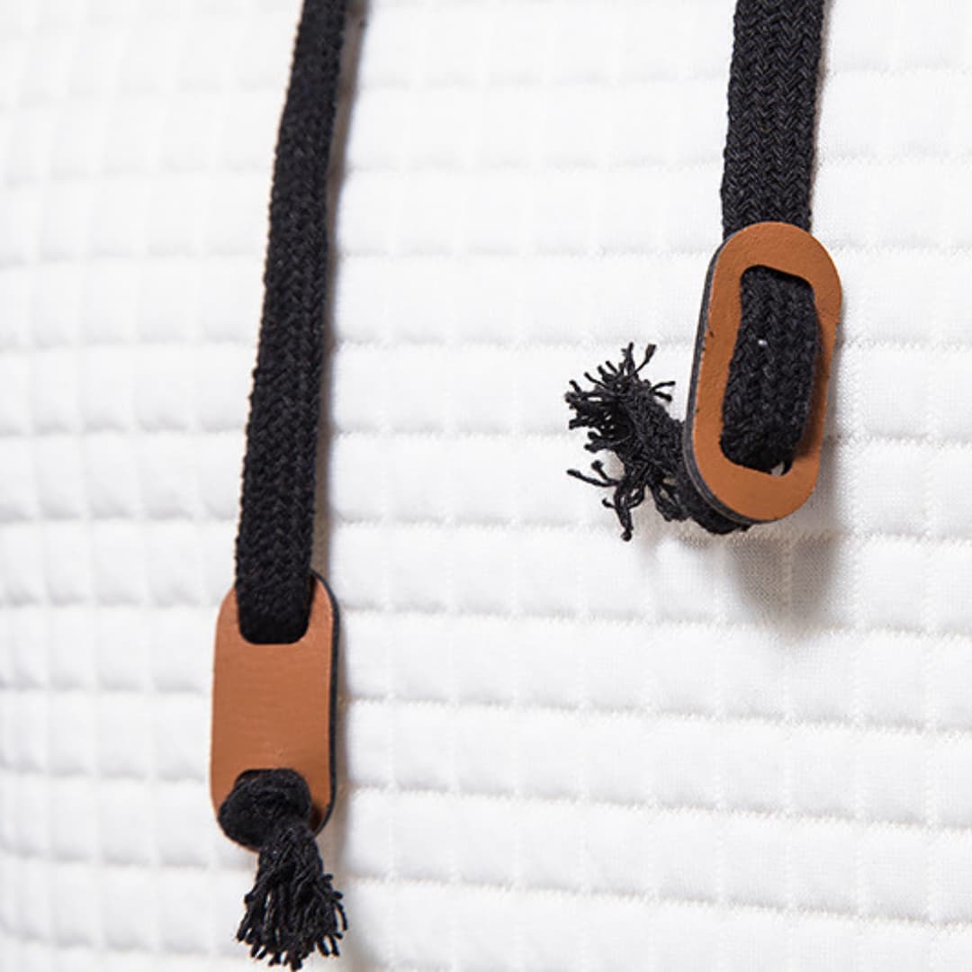 Comfortabele Herenhoodie met Ruitpatroon - Van Dongen Mode