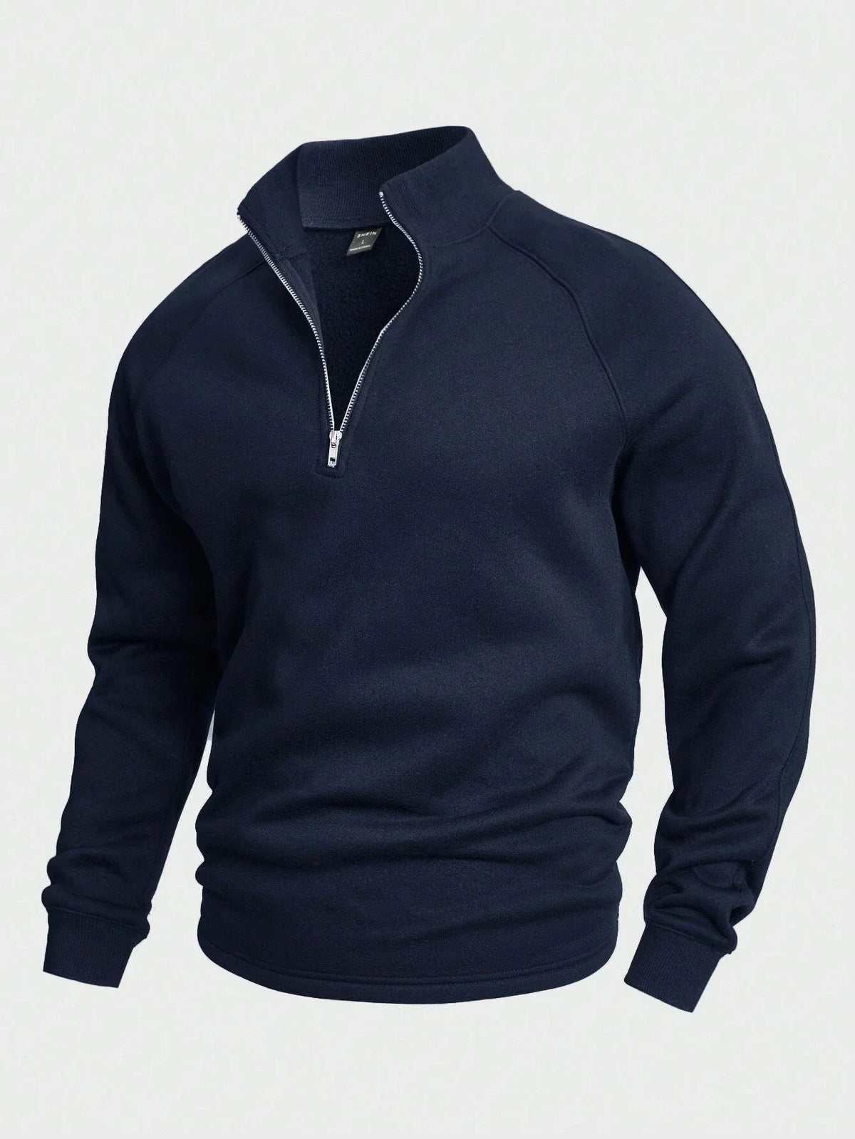 Comfortabele Herentrui met Halve Rits - Van Dongen Mode
