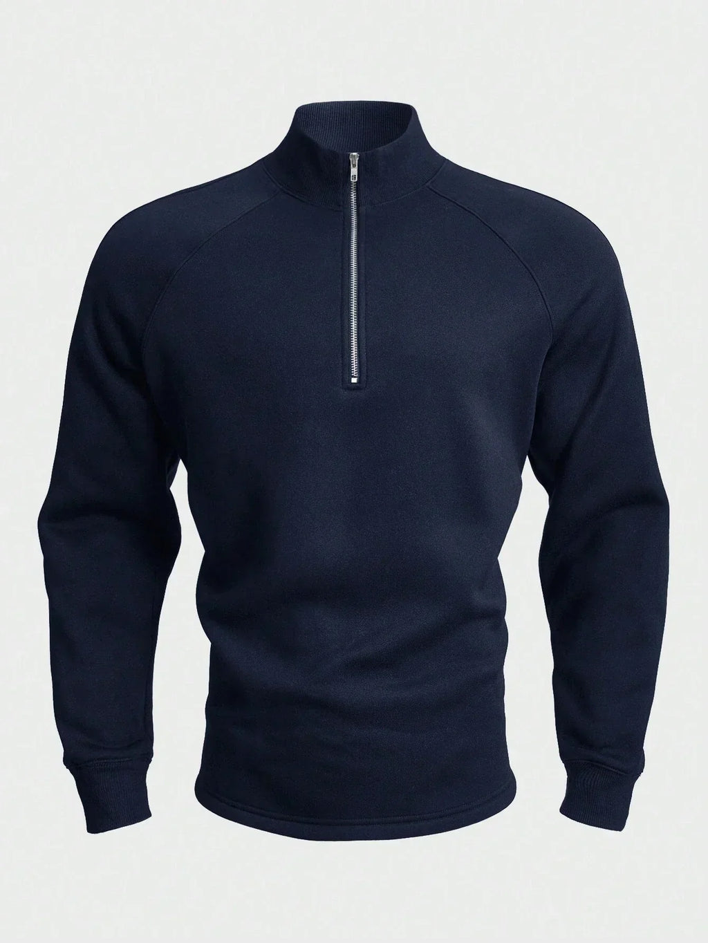 Comfortabele Herentrui met Halve Rits - Van Dongen Mode