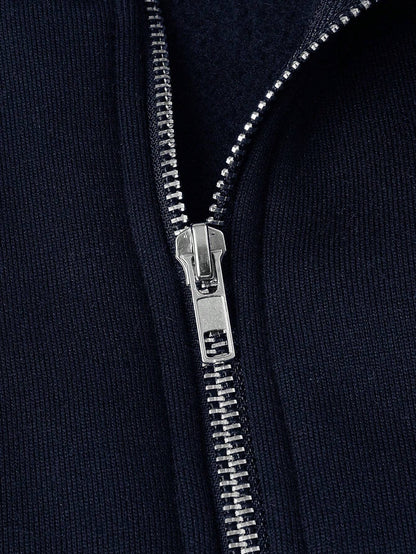 Comfortabele Herentrui met Halve Rits - Van Dongen Mode