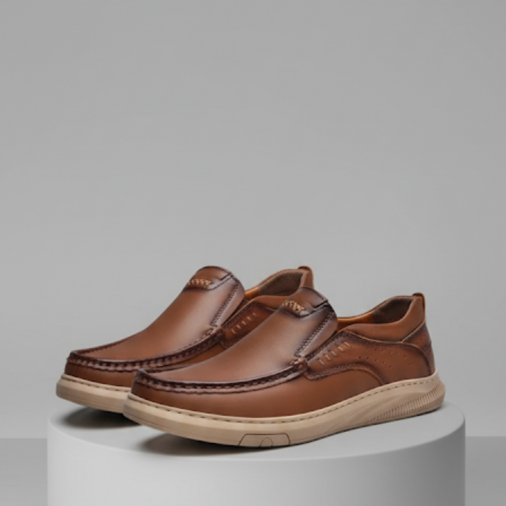Comfortabele Herenschoenen met Tijdloze Stijl - Van Dongen Mode