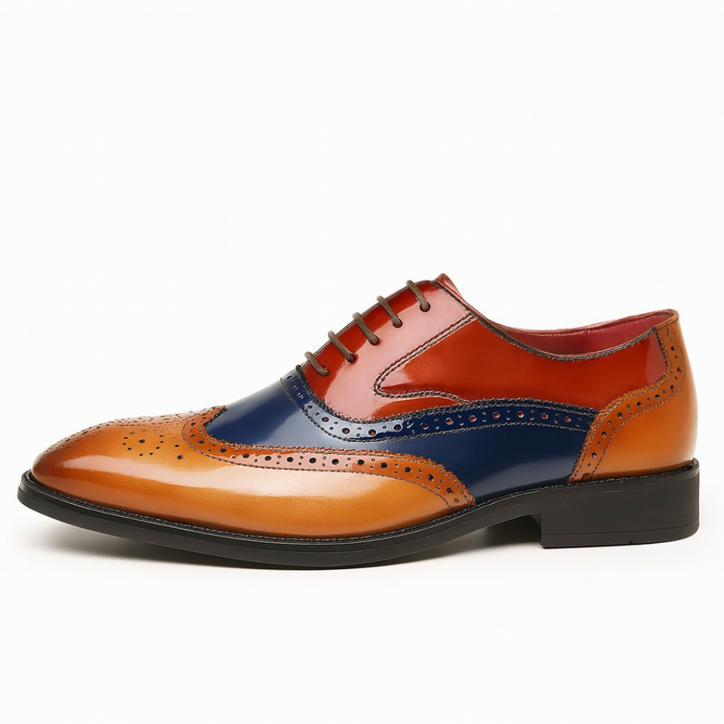 Tijdloze Wingtip Oxford Herenschoenen - Van Dongen Mode