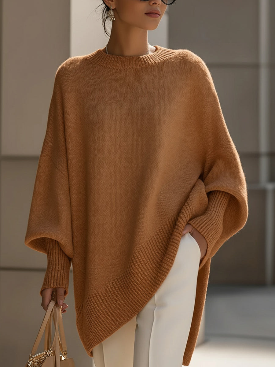 Oversized Lange Modieuze Trui - Van Dongen Mode