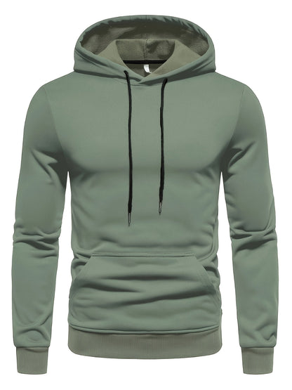Casual Stretch Hoodie met Buidelzak - Van Dongen Mode
