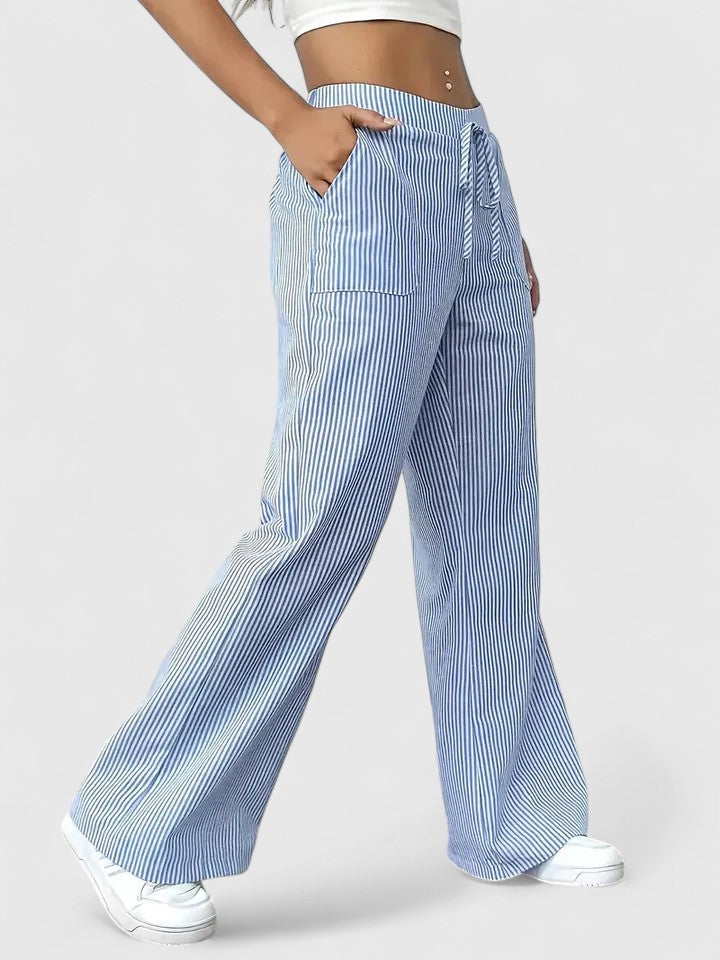 Ruime en Comfortabele Broek met Elegante Details - Van Dongen Mode