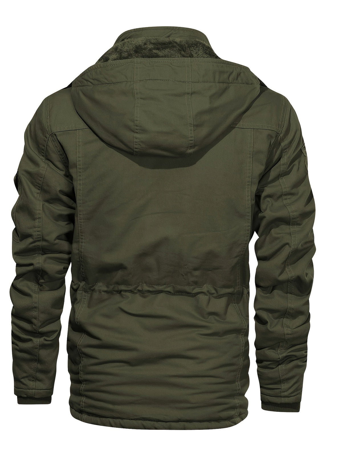 Lange Outdoor Herenjas met Pluche Voering - Van Dongen Mode
