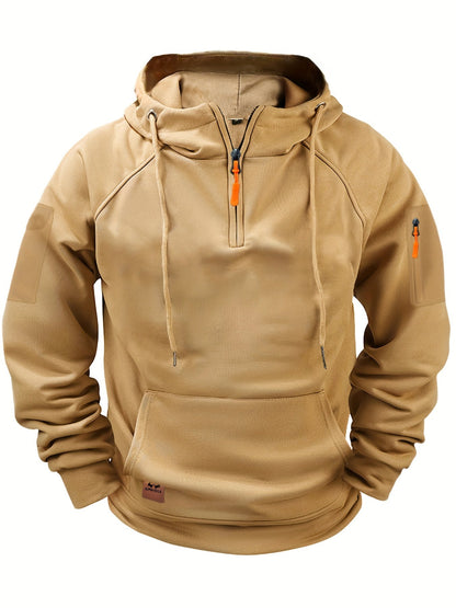 Outdoor Hoodie met Ritszakken - Van Dongen Mode