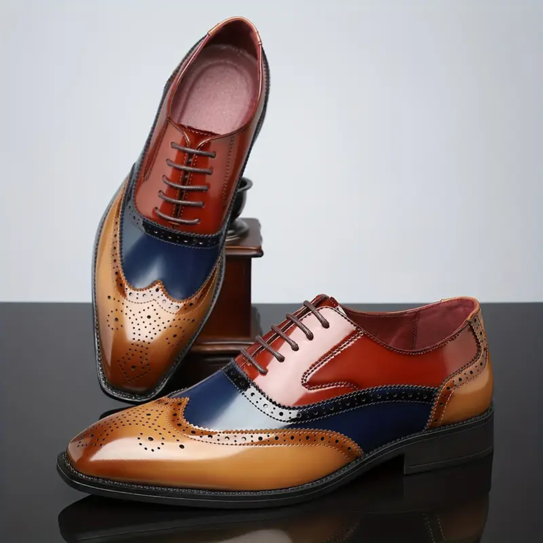 Tijdloze Wingtip Oxford Herenschoenen - Van Dongen Mode