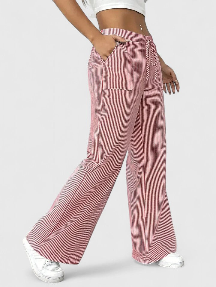 Ruime en Comfortabele Broek met Elegante Details - Van Dongen Mode