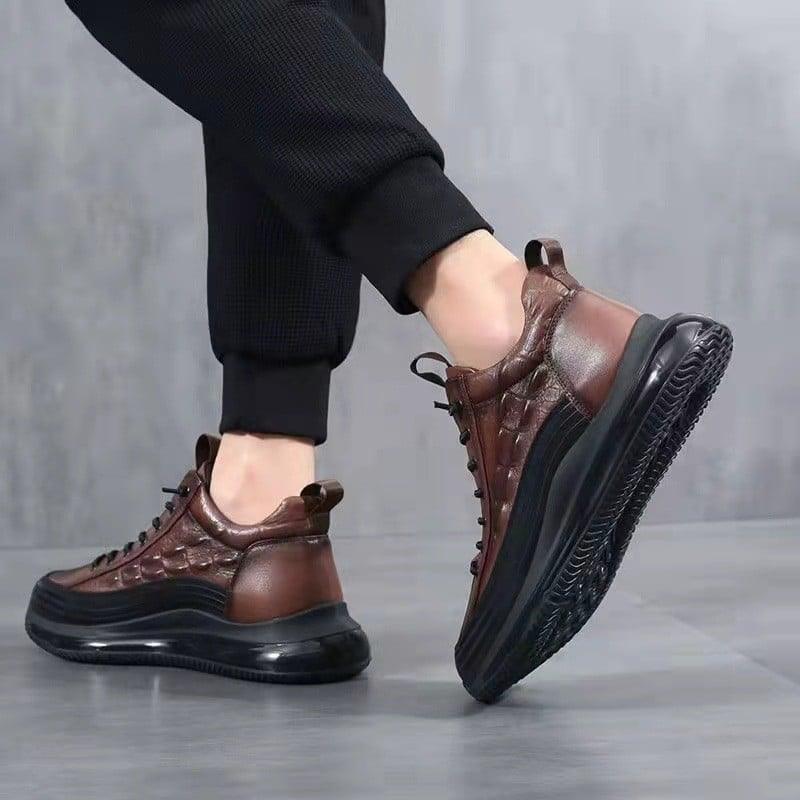 Heren Sneakers met Luxe Comfort en Moderne Stijl - Van Dongen Mode