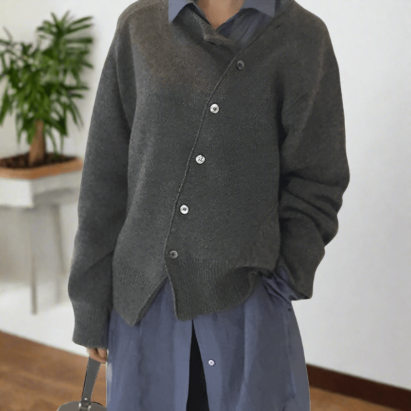 Cardigan Met Knoopjes - Van Dongen Mode
