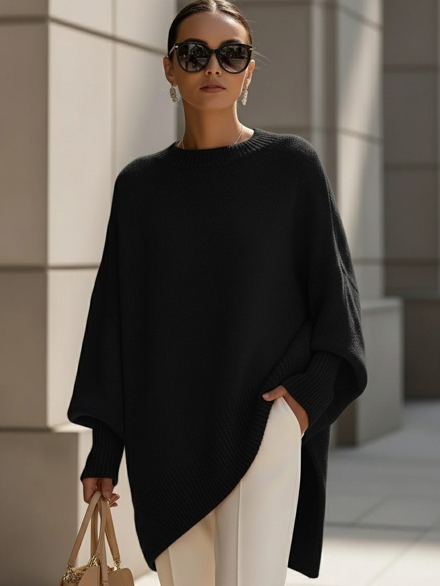 Oversized Lange Modieuze Trui - Van Dongen Mode