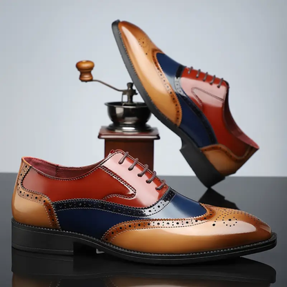 Tijdloze Wingtip Oxford Herenschoenen - Van Dongen Mode
