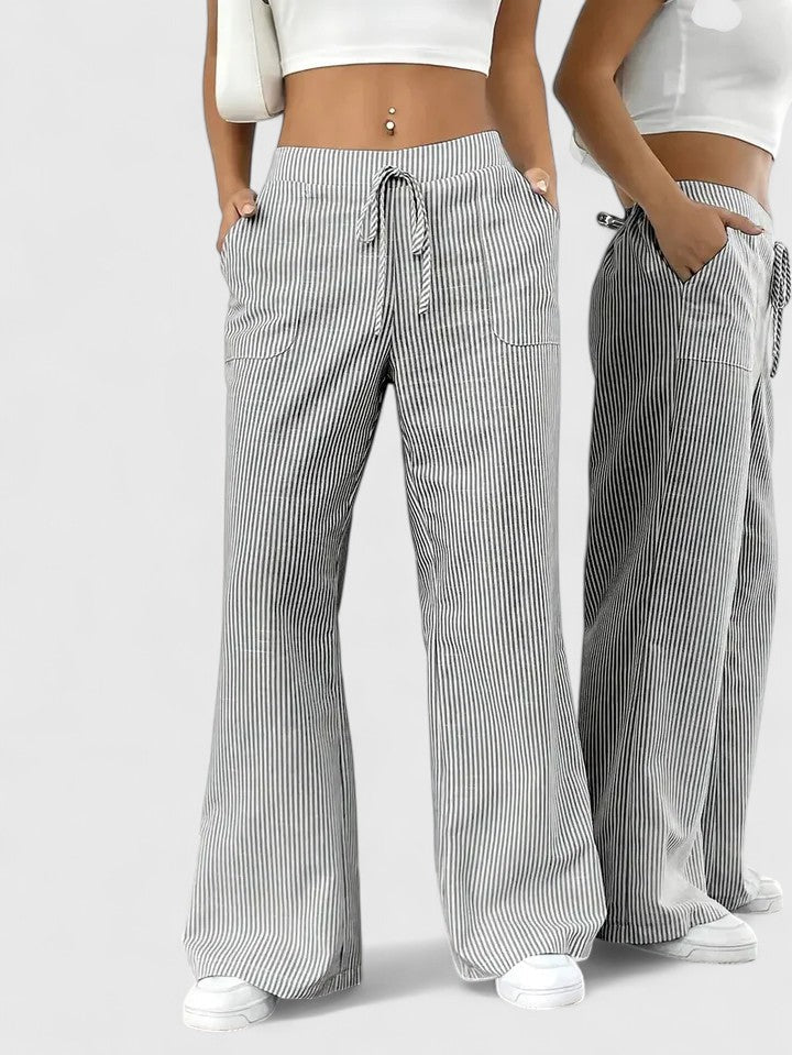 Ruime en Comfortabele Broek met Elegante Details - Van Dongen Mode