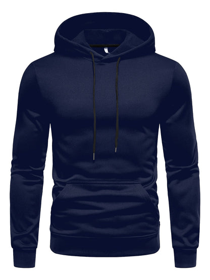 Casual Stretch Hoodie met Buidelzak - Van Dongen Mode