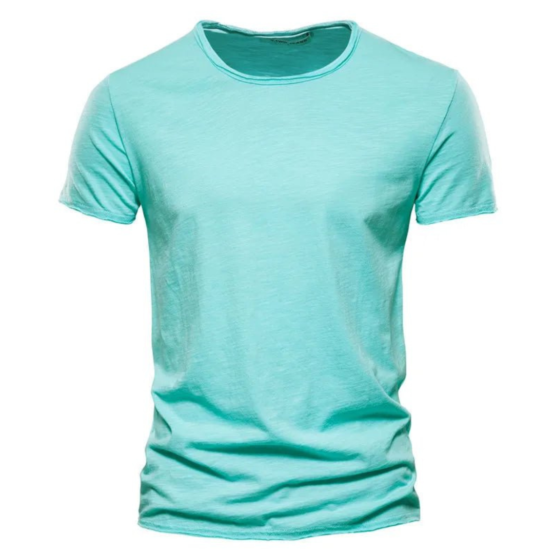 Klassiek Katoenen Heren T-shirt - Van Dongen Mode