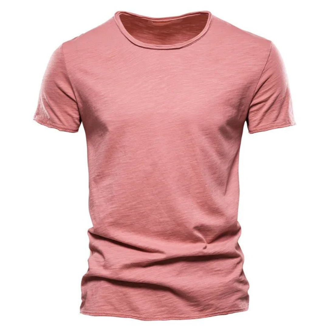 Klassiek Katoenen Heren T-shirt - Van Dongen Mode