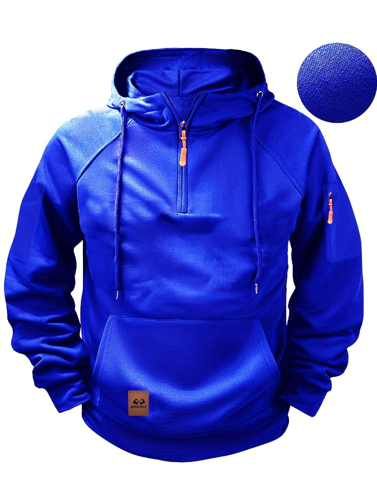 Outdoor Hoodie met Ritszakken - Van Dongen Mode