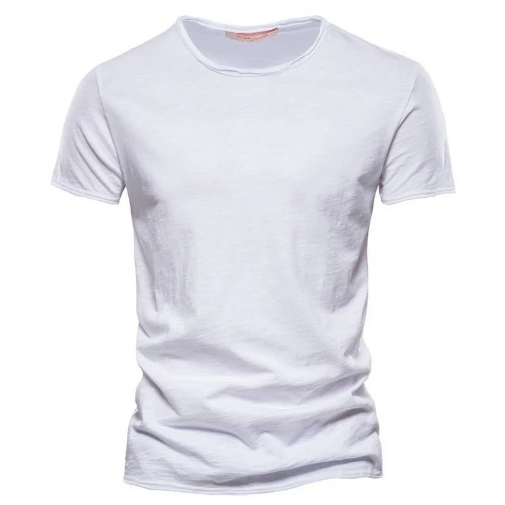 Klassiek Katoenen Heren T-shirt - Van Dongen Mode