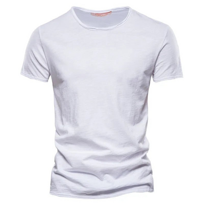 Klassiek Katoenen Heren T-shirt - Van Dongen Mode