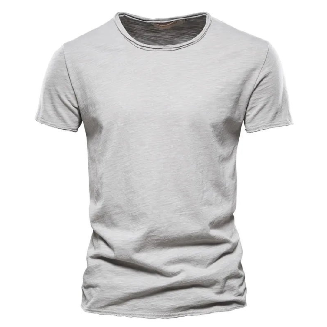 Klassiek Katoenen Heren T-shirt - Van Dongen Mode