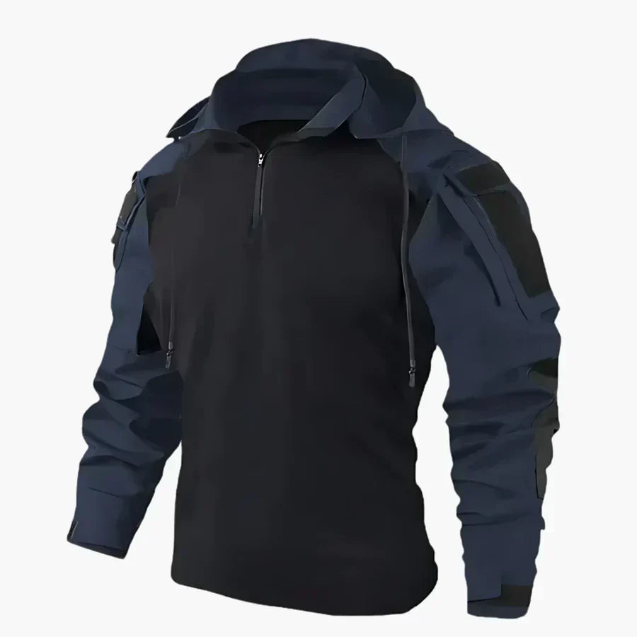 Tactisch Outdoorjack met Visgraatstof - Van Dongen Mode