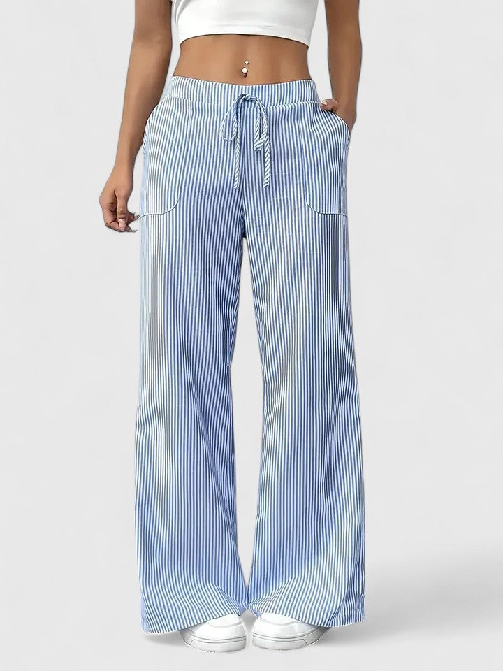 Ruime en Comfortabele Broek met Elegante Details - Van Dongen Mode