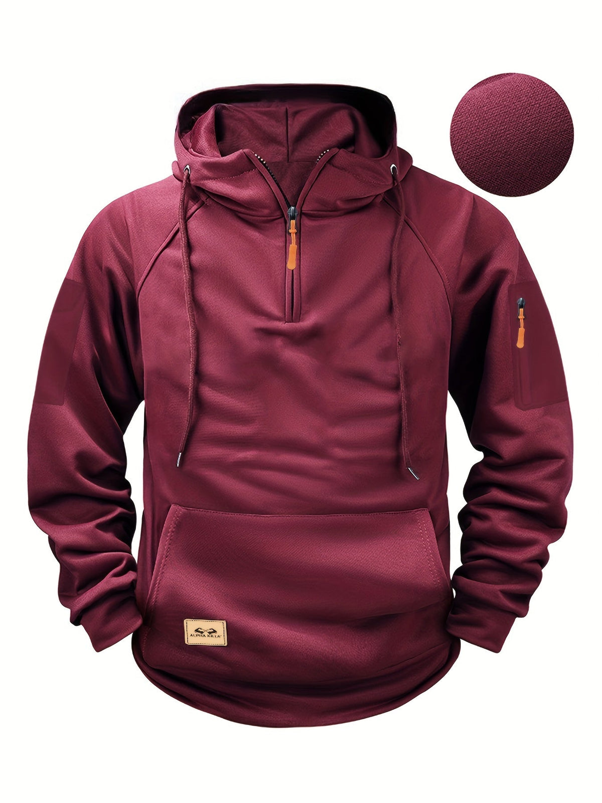 Outdoor Hoodie met Ritszakken - Van Dongen Mode