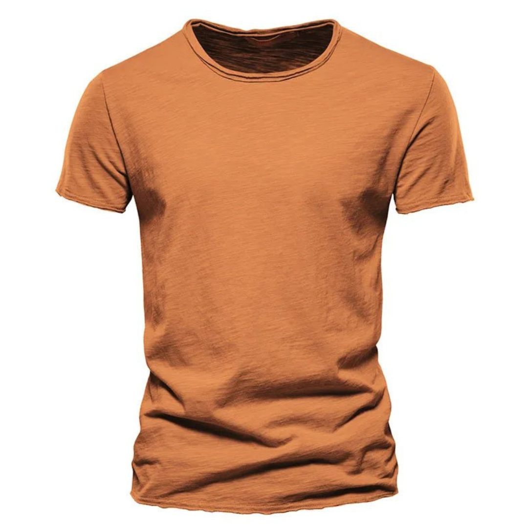Klassiek Katoenen Heren T-shirt - Van Dongen Mode