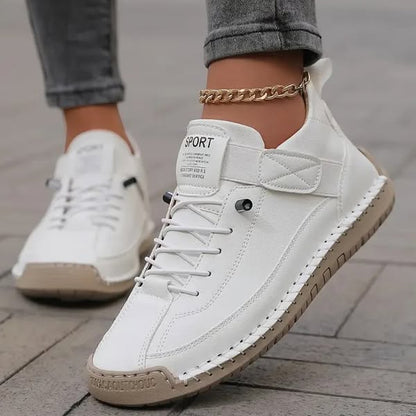 Comfortabele Sneakers met Brede Neus | Licht & Comfortabel - Van Dongen Mode