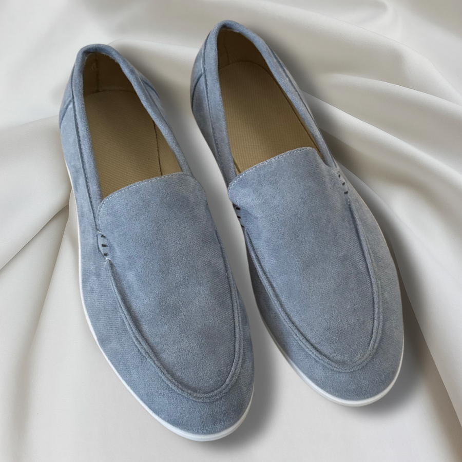 Elegante Suède Herenloafers - Van Dongen Mode