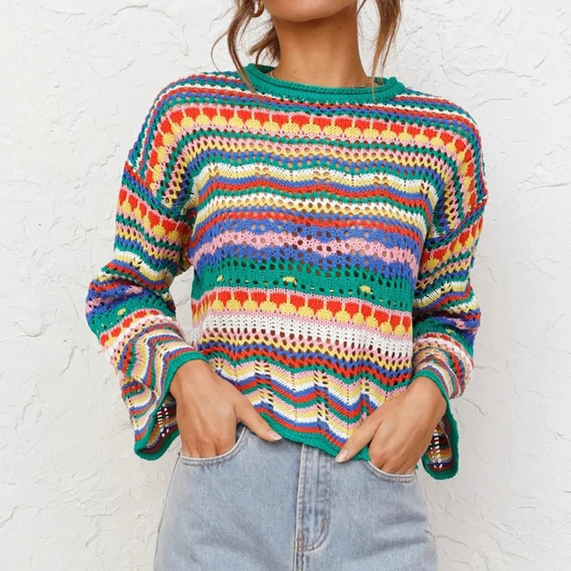 Colorpop Sweater - Van Dongen Mode