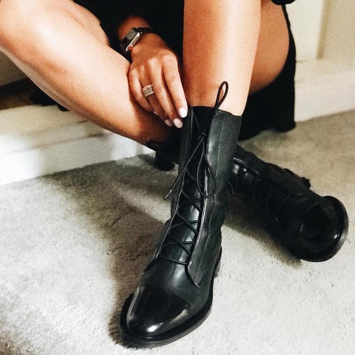 Stijlvolle Comfortabele Kunstleren Laarzen - Van Dongen Mode