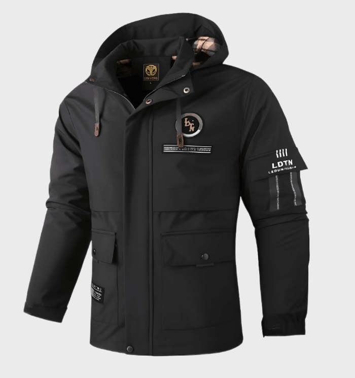 Getailleerde Heren Winterjas met Capuchon - Van Dongen Mode