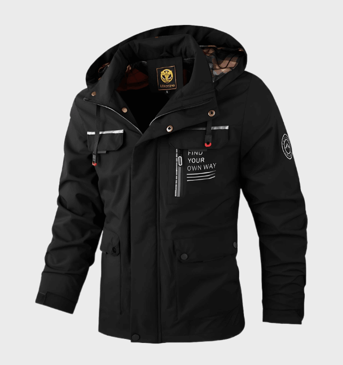 Getailleerde Heren Winterjas met Capuchon - Van Dongen Mode