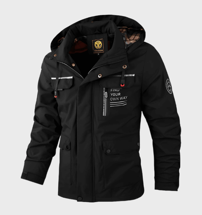 Getailleerde Heren Winterjas met Capuchon - Van Dongen Mode