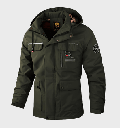 Getailleerde Heren Winterjas met Capuchon - Van Dongen Mode