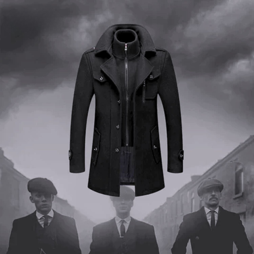 Klassieke Wollen Heren Winterjas - Van Dongen Mode